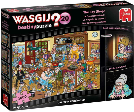 Pussel Wasgij Destiny 20 The Toy Shop 1000 Bitar