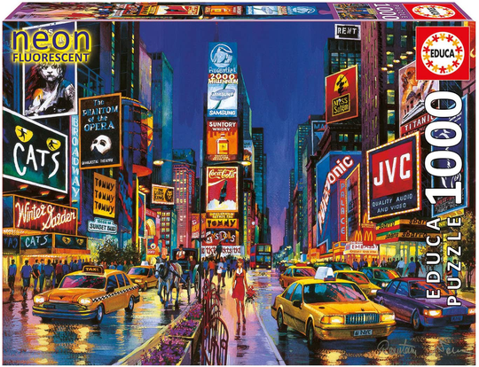 Pussel Times Square - 1000 Bitar