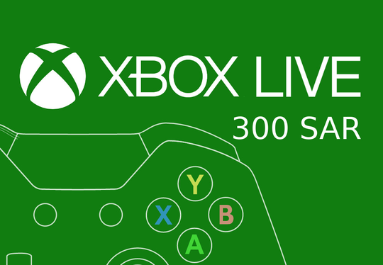 XBOX Live 300 SAR Prepaid Card SA
