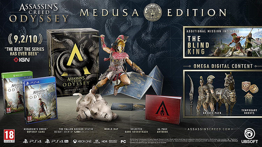 Assassins Creed Odyssey Medusa Collectors Edition