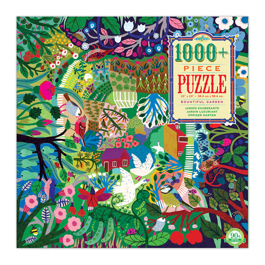 eeBoo - Puzzle - Bountiful Garden, 1000 pc (PZTBGN)