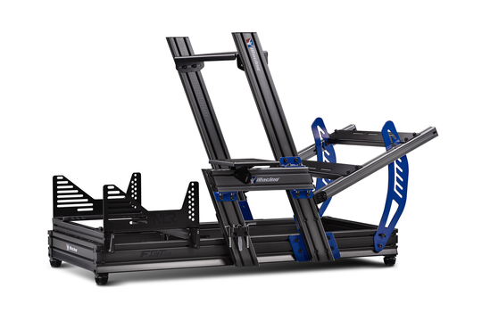 Next Level Racing - F-GT Elite Formula and GT Aluminium Profile Simulator Cockpit iRacing Edition