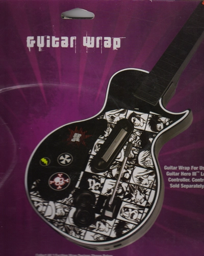 Guitar Hero Les Paul Wrap Skull