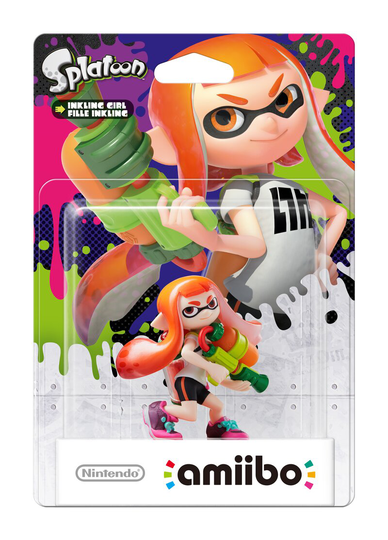 Amiibo Splatoon Collection Inkling Girl