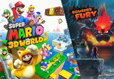 Super Mario 3D World + Bowser's Fury US Nintendo Switch CD Key