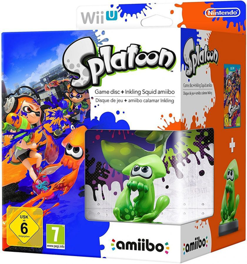 Splatoon + Amiibo Squid Bundle