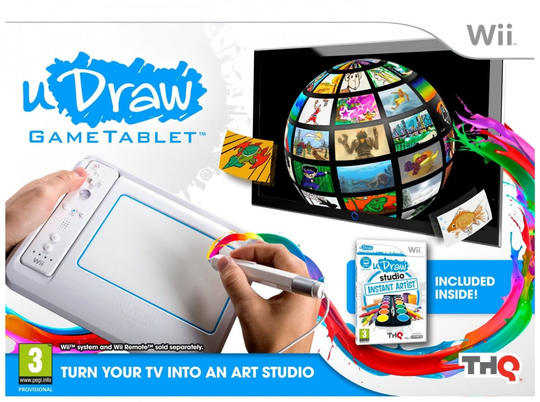 uDraw Game Tablet Inkl uDraw Instant Artist
