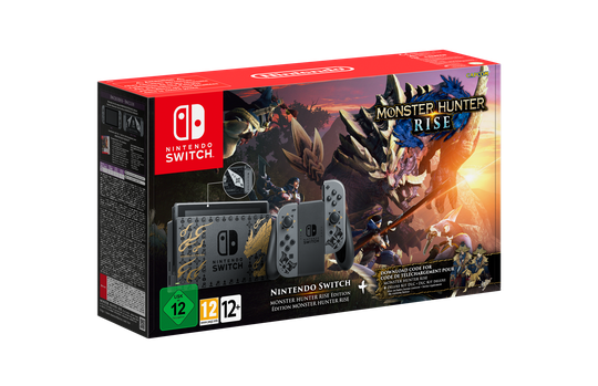 Nintendo Switch Console (Monster Hunter Rise Bundle)