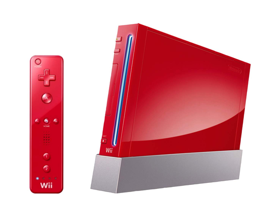 Nintendo Wii Red Limited Anniversary Edition