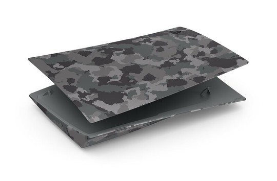 Playstation 5 Console Cover Standard - Grey Camo