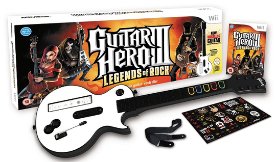 Guitar Hero 3 Legends Of Rock Inkl. Gitarr