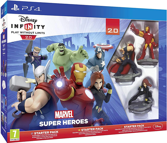 Disney Infinity 2.0 Marvel Superheroes Starter Pack
