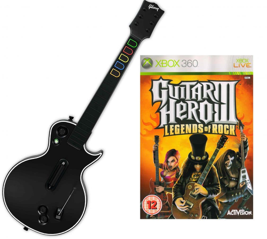 Guitar Hero 3 Legends Of Rock Inkl. Gitarr