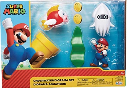 Nintendo Underwater Diorama Playset
