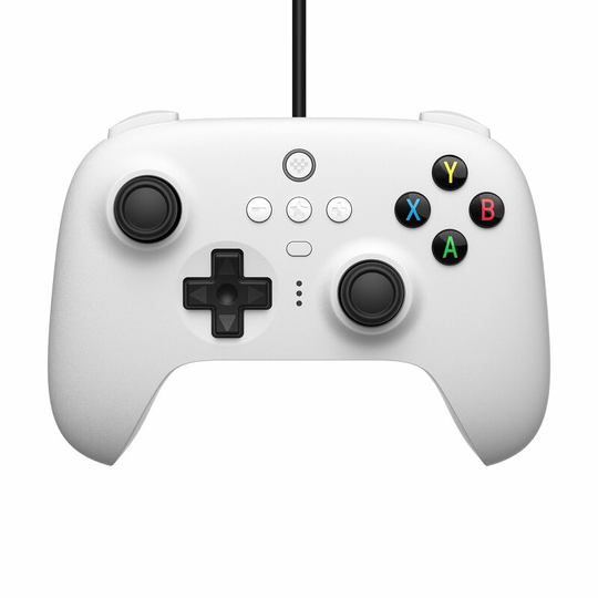 8bitdo Ultiamte Wired Pad (PC, Switch) - White