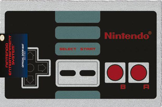Nintendo Nes Controller Door Mat