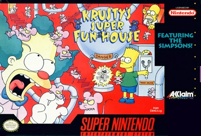Simpsons Krusty's Super Fun House