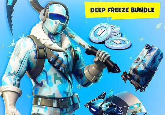 Fortnite Deep Freeze Bundle US XBOX One / Xbox Series X|S CD Key