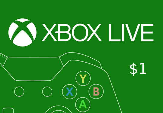 XBOX Live $1 Prepaid Card US