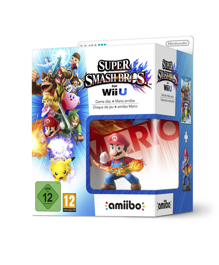 Super Smash Bros + Super Mario Amiibo Figur