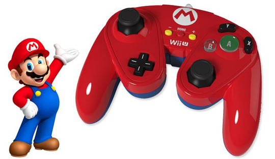 Replica GameCube Controller For Wii U - Mario