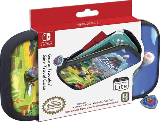 Slim Travel Case Zelda Switch Lite