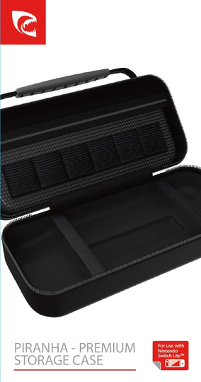 Piranha - Premium Storage Case - Switch Lite