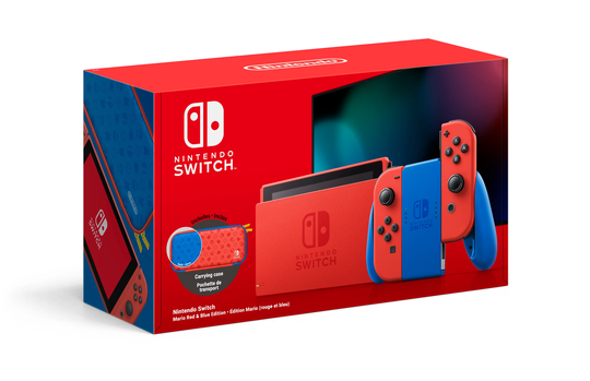 Nintendo Switch Console Mario Red&Blue Joy-Con Edition