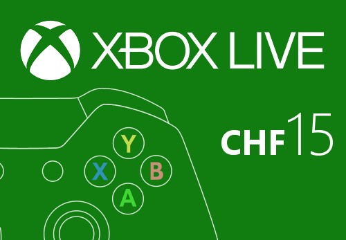 XBOX Live 15 CHF Prepaid Card CH
