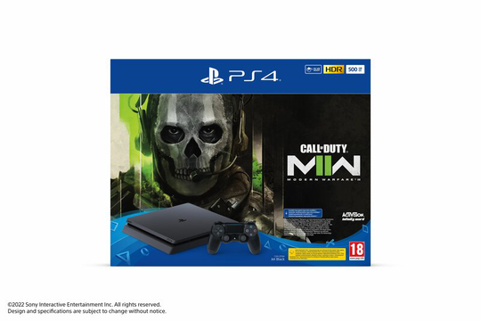 Playstation 4 Konsol (PS4) 500GB + Call of Duty Modern Warfare II