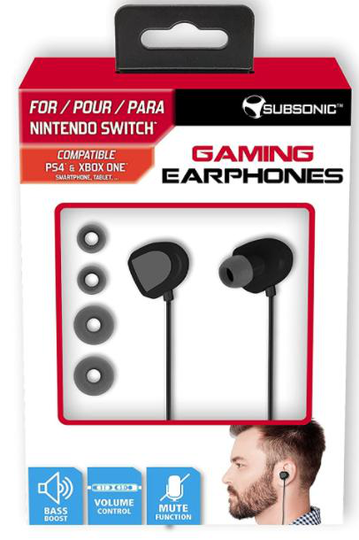 Subsonic Gaming Ear-Bud Earphones