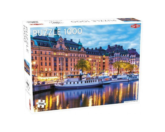 Tactic Puzzle 1000 pc View of Stockholm