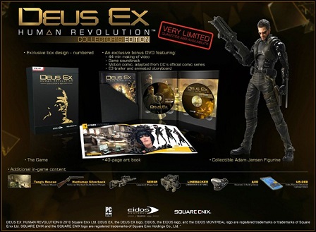 Deus Ex Human Revolution Collectors Edition