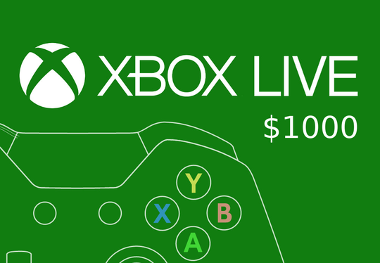 XBOX Live $1000 Prepaid Card MXN