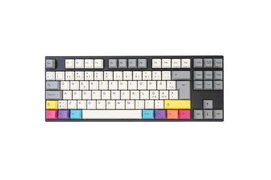 Varmilo VEM88 CMYK V2 TKL/White LED/USB-C/PBT/EC Daisy
