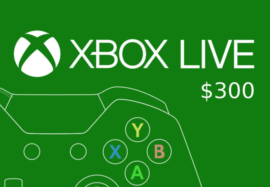 XBOX Live $300 Prepaid Card MXN