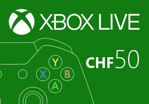 XBOX Live 50 CHF Prepaid Card CH
