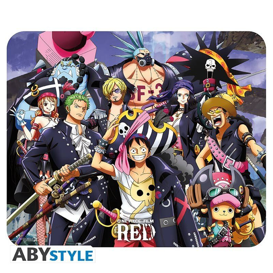 One Piece: Red - Flexible mousepad - Ready for battle