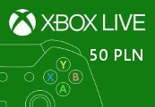XBOX Live 50 PLN Prepaid Card PL