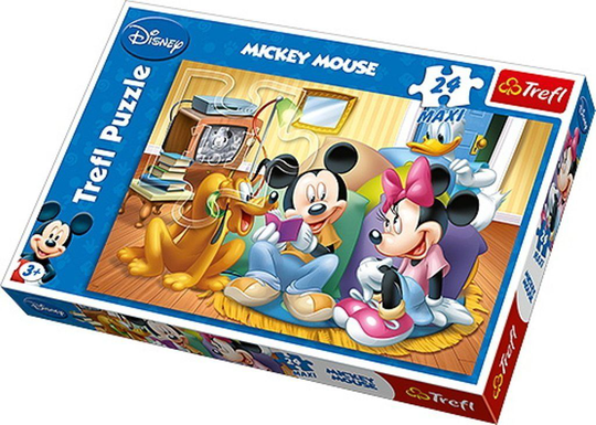 Pussel Trefl Minnie & Mickey 24 pc 916 14086