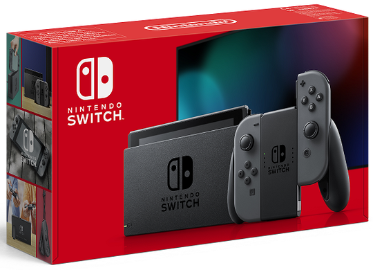 Nintendo Switch Grey 2019
