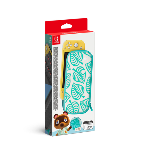 Lite Carrying Case with Animal Crossing: New Horizons theme