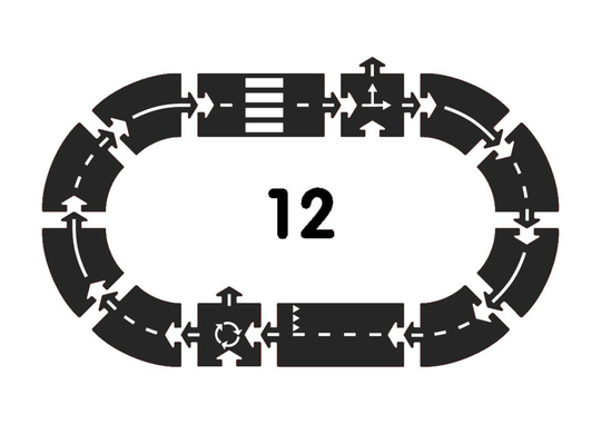 Waytoplay Ringroad, 12 pc