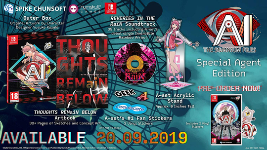 AI The Somnium Files Special Agent Edition