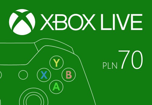 XBOX Live 70 PLN Prepaid Card PL