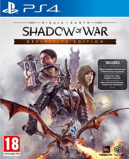 Middle Earth Shadow Of War Definitive Edition