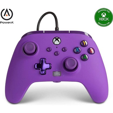 PowerA Enhanced Wired Controller Royal Purple