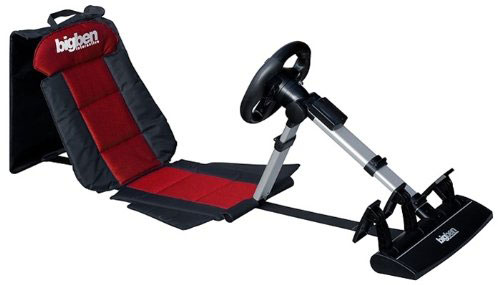Racing Seat + Wheel Pedals