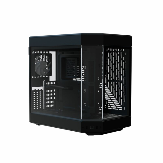Hyte Y60 Midi Tower - Black/Black / PCI-e 4.0 / Panoramic Glass View