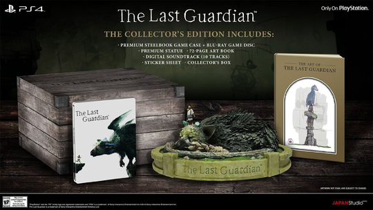 The Last Guardian Collectors Edition
